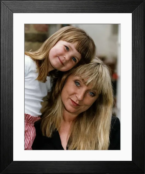 Framed Print : Helen Lederer actress and comedian with her daughter Hannah Framed Print : Helen Lederer actress and comedian with her daughter Hannah