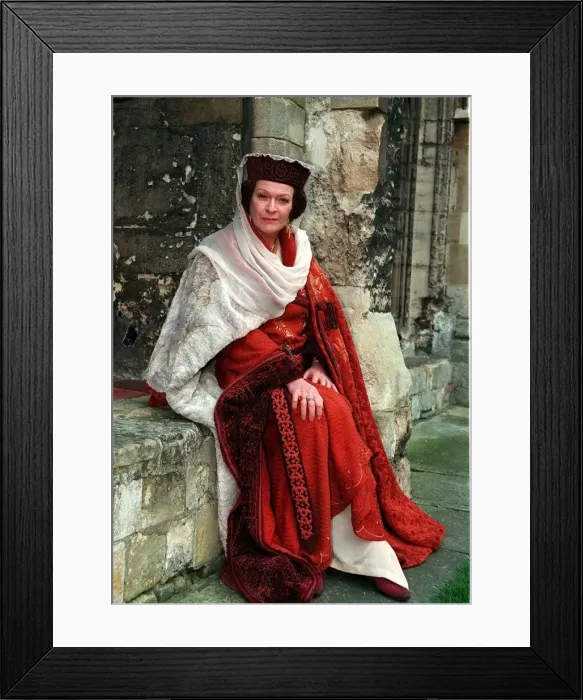 Framed Print : Janet Suzman actress in Hildegard of Bingen a BBC costume drama as the Marchioness Framed Print : Janet Suzman actress in Hildegard of Bingen a BBC costume drama as the Marchioness
