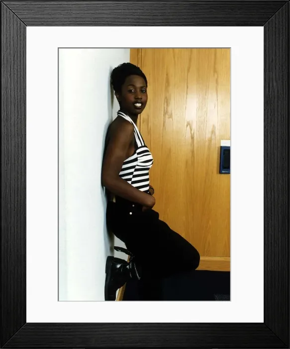 Framed Print : Michelle Gayle Actress and Singer