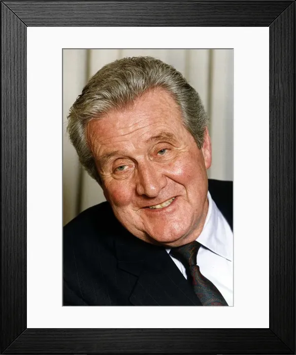 Framed Print : Patrick Macnee Actor from the TV Programme The Avengers Framed Print : Patrick Macnee Actor from the TV Programme The Avengers
