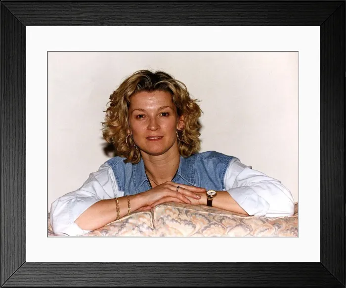 Framed Print : Gillian Taylforth actress Kathy in BBC television soap opera Eastenders Framed Print : Gillian Taylforth actress Kathy in BBC television soap opera Eastenders