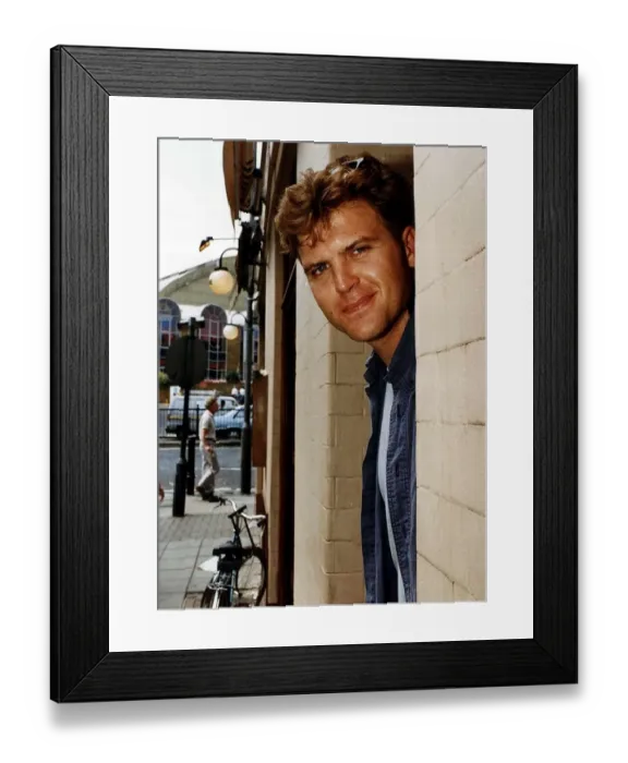 Framed Print : Sam Miller Actor who stars in the television series The Bill Framed Print : Sam Miller Actor who stars in the television series The Bill