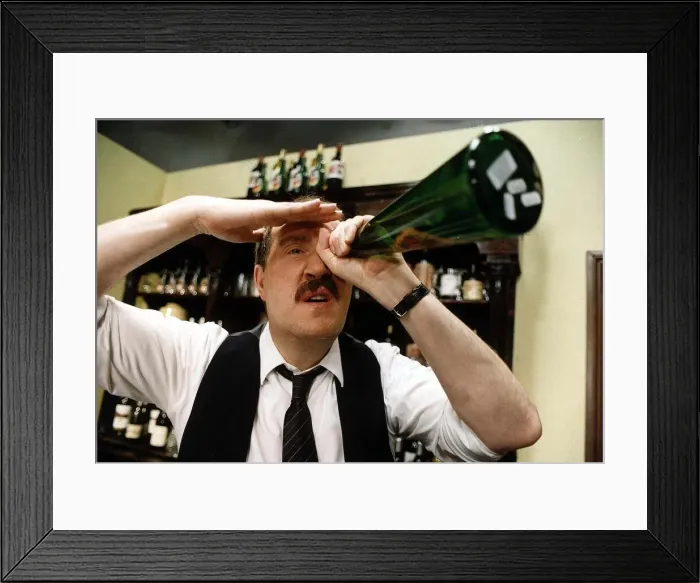 Framed Print : Gorden Kaye actor Framed Print : Gorden Kaye actor