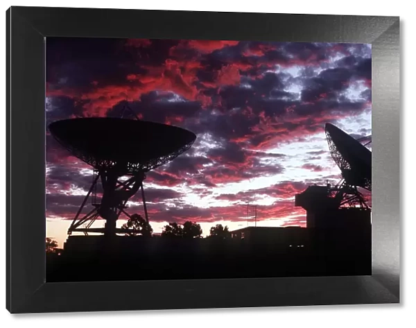 Satellite Tracking Station at Moree New South Wales in Australia