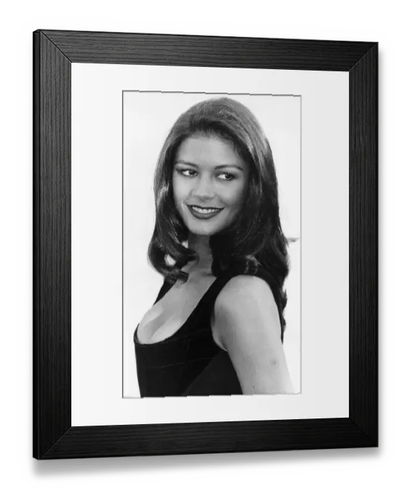 Framed Print : Catherine Zeta Jones Actress
