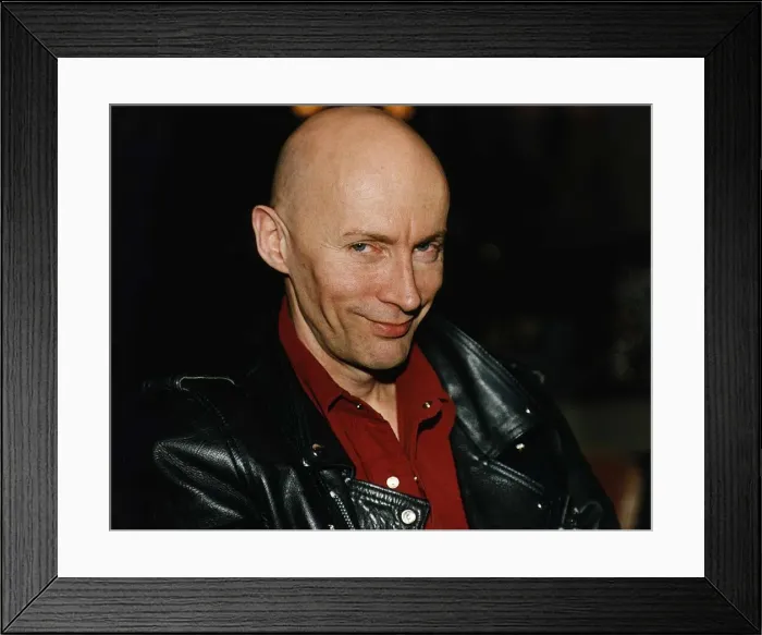 Framed Print : Richard O Brien TV Presenter of the Crystal Maze in a London hotel Framed Print : Richard O Brien TV Presenter of the Crystal Maze in a London hotel
