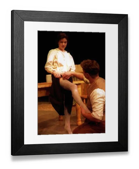 Framed Print : Caroline Milmoe Actress TV Soap Coronation Street