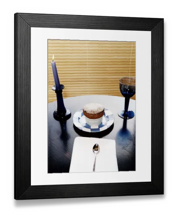 Framed Print : Food Hot Caramel Souffle 1997 Framed Print : Food Hot Caramel Souffle 1997