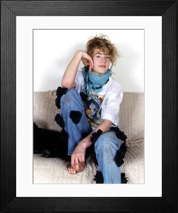 Framed Print : Emily Lloyd actress - January 1989 dbase Framed Print : Emily Lloyd actress - January 1989 dbase