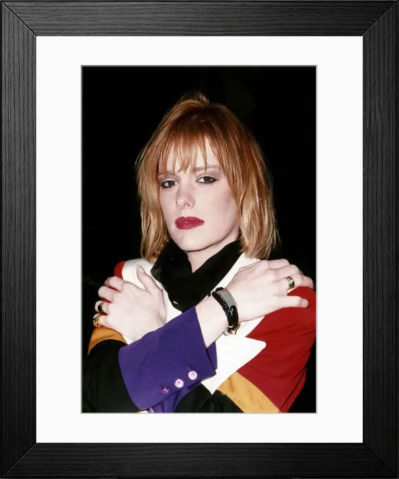 Framed Print : Kate Wagner actress daughter of actor Robert Wagner January 1989