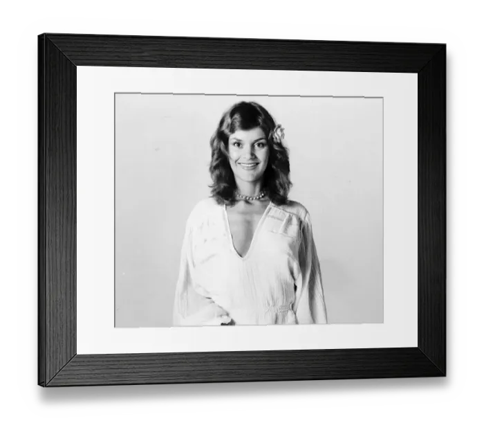 Framed Print : Ann Bruzac Tv Actress Dbase