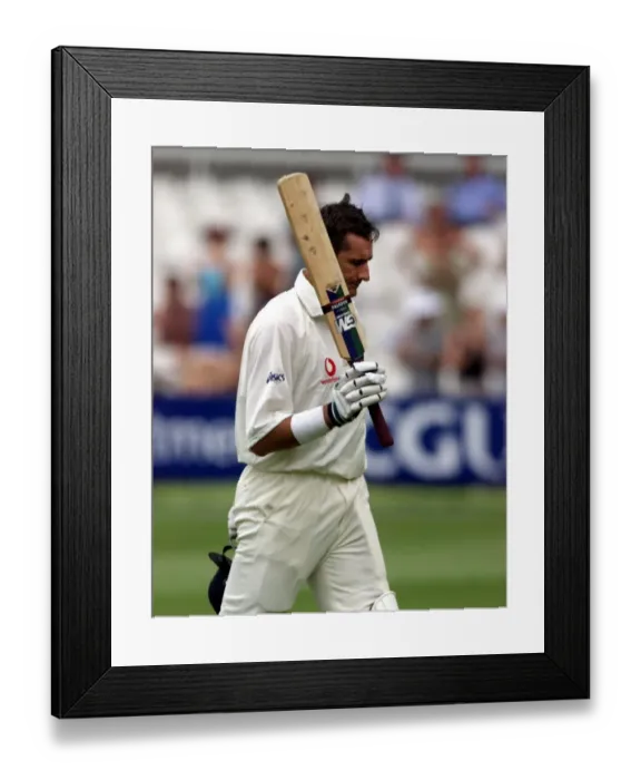 Framed Print : Andrew Caddick July 1999 Caddick walks off after englands innings in the 2nd Test Framed Print : Andrew Caddick July 1999 Caddick walks off after englands innings in the 2nd Test