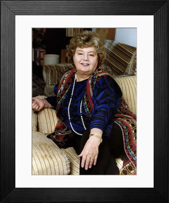 Framed Print : Shelley Winters Actress - September 1989 DBase Framed Print : Shelley Winters Actress - September 1989 DBase