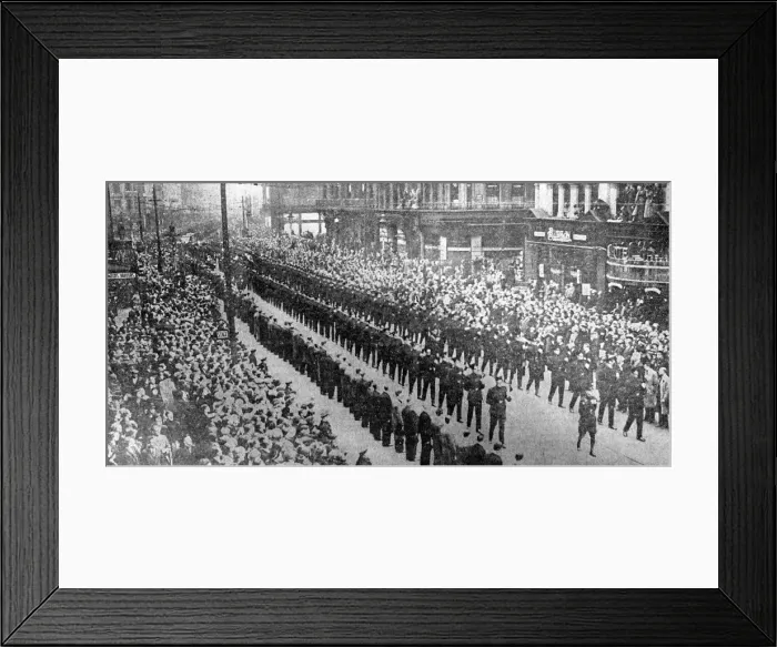 Framed Print : The Funeral Of Lord Edward Carson in Belfast October 1935 The RUC funeral party Framed Print : The Funeral Of Lord Edward Carson in Belfast October 1935 The RUC funeral party