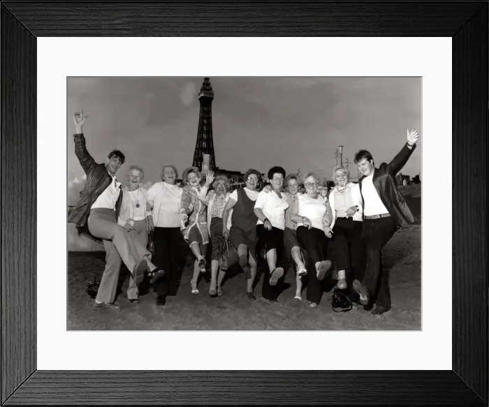 Framed Print : Old People circa 1978