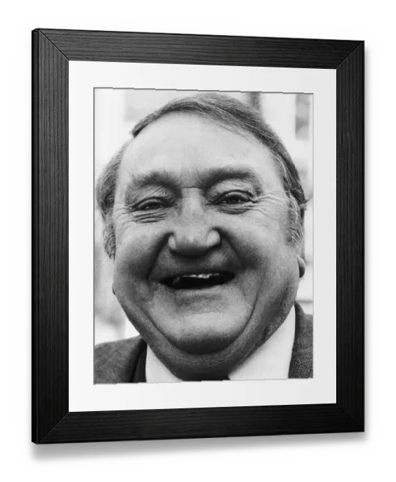 Framed Print : Arthur Mullard Actor Commedian DBase