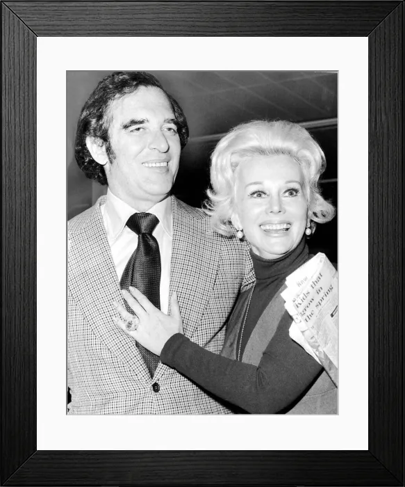 Framed Print : Richard Brown film producer - March 1972 Dbase
