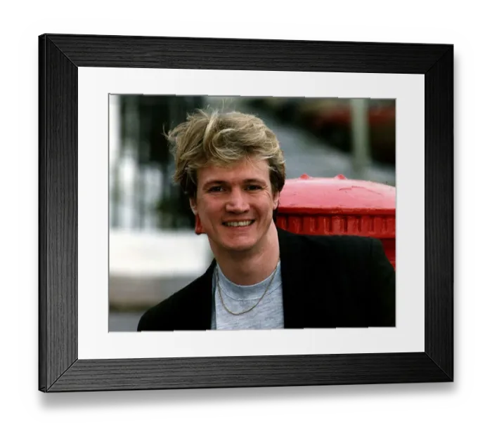 Framed Print : Peter Howitt actor - July 1989 DBase