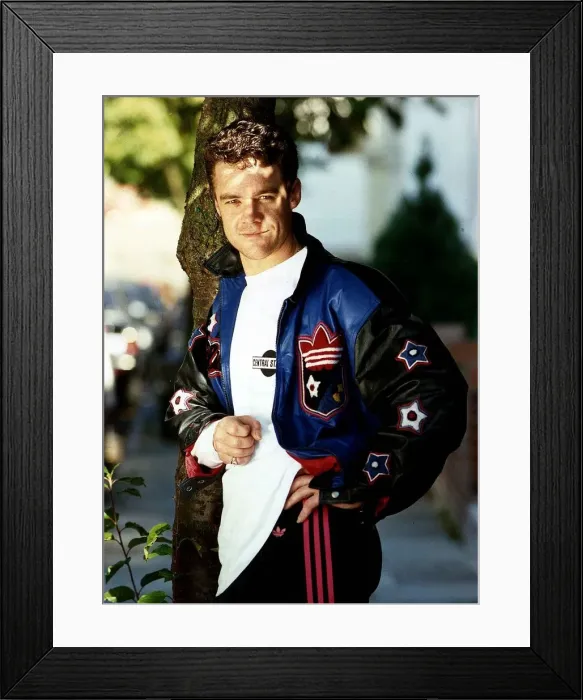 Framed Print : Stefan Dennis who played Paul Robinson in Neighbours whose pop career flopped Framed Print : Stefan Dennis who played Paul Robinson in Neighbours whose pop career flopped