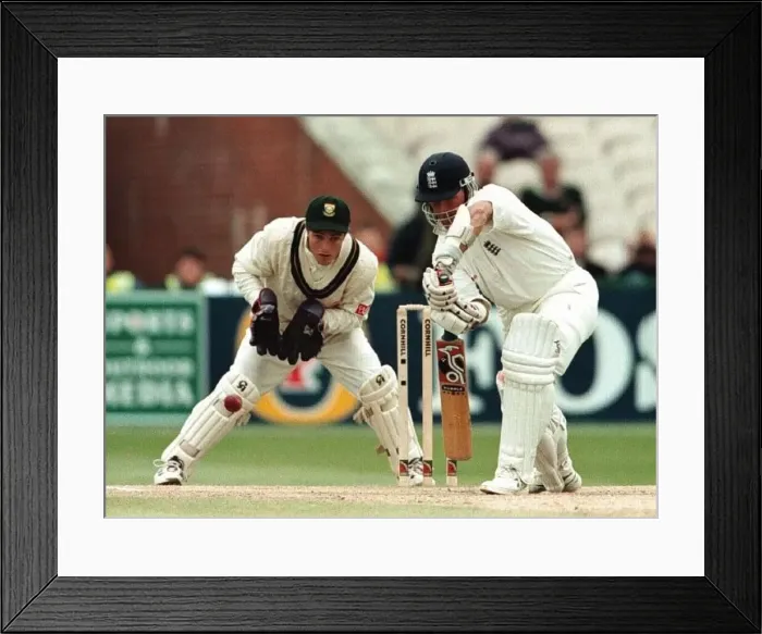 : Alec Stewart England cricket captain July 1998 At the wicket during the third test : Alec Stewart England cricket captain July 1998 At the wicket during the third test