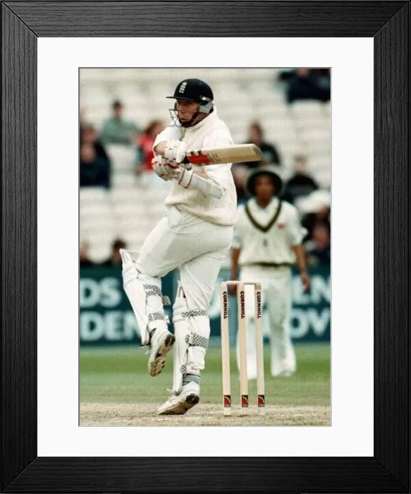 : Mike Atherton June 1998 during the third test against South Africa : Mike Atherton June 1998 during the third test against South Africa