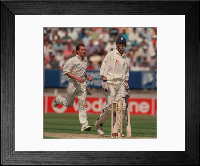 Framed Print : Alan Mullaly out to Dion Nash Framed Print : Alan Mullaly out to Dion Nash