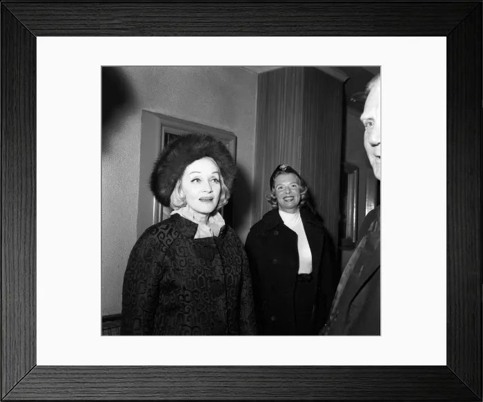 Framed Print : Marlene Dietrich actress November 1963 Framed Print : Marlene Dietrich actress November 1963