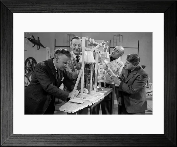 Framed Print : Lets Imagine TV Programme rehearsal A©mirrorpix Framed Print : Lets Imagine TV Programme rehearsal A©mirrorpix