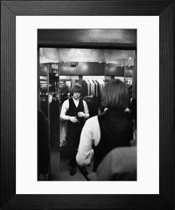 Framed Print : Brian Jones on the morning of 4 June 1964 when The Rolling Stones were taken shopping by Framed Print : Brian Jones on the morning of 4 June 1964 when The Rolling Stones were taken shopping by