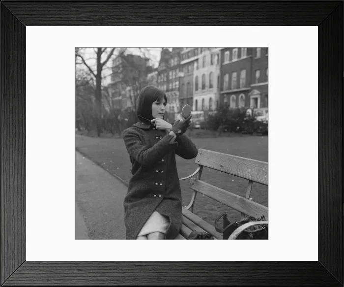 Framed Print : Cathy McGowan TV Presenter of Ready Steady Go Feb 1964 Framed Print : Cathy McGowan TV Presenter of Ready Steady Go Feb 1964