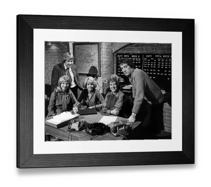 Framed Print : The Befrienders TV Programme 1972 A©mirrorpix Framed Print : The Befrienders TV Programme 1972 A©mirrorpix