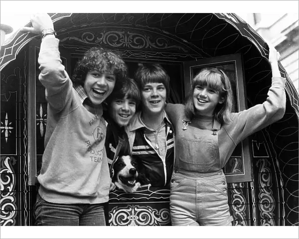 Enid Blytons Famous Five TV Programme 1978 L to R Michelle Gallagher as