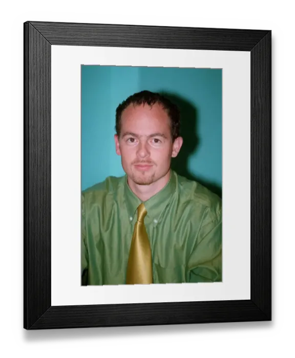 Framed Print : Dave Mason TV Presenter June 1998 Who was a presenter on Liverpool Live A©Mirrorpix