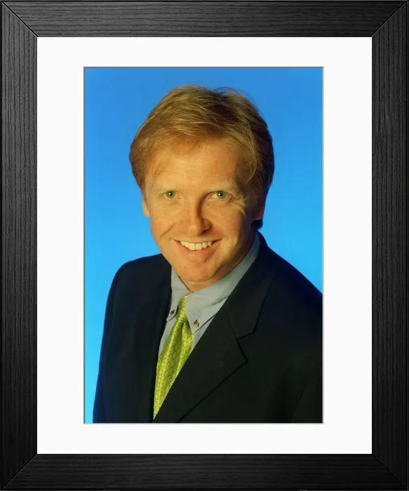 Framed Print : Mark Taylor Live TV Presenter June 1998 Who was a presenter on Liverpool Live Framed Print : Mark Taylor Live TV Presenter June 1998 Who was a presenter on Liverpool Live