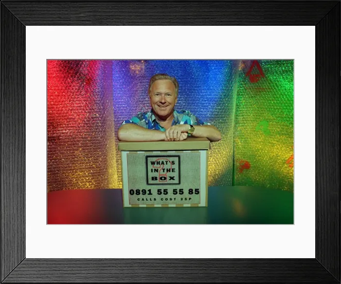 Framed Print : David Hamilton Radio  /  TV Presenter January 1999 Presenter of What