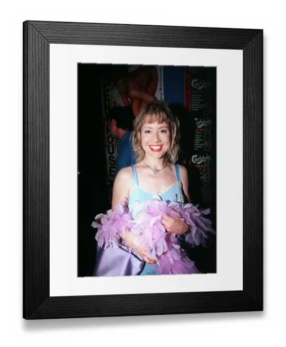 Framed Print : Katie Puckrick TV Presenter September 1997 at relaunch of Penthouse Magazine Framed Print : Katie Puckrick TV Presenter September 1997 at relaunch of Penthouse Magazine