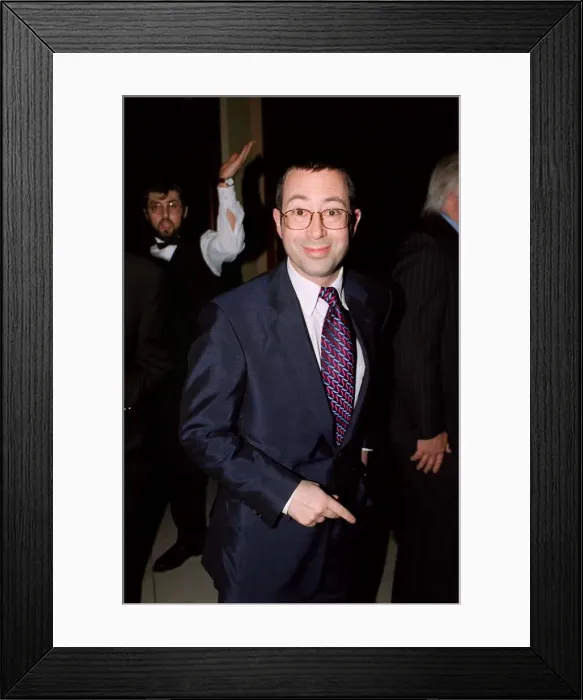 Framed Print : Ben Elton Comedian / TV Presenter February 1998 A©mirrorpix Framed Print : Ben Elton Comedian / TV Presenter February 1998 A©mirrorpix