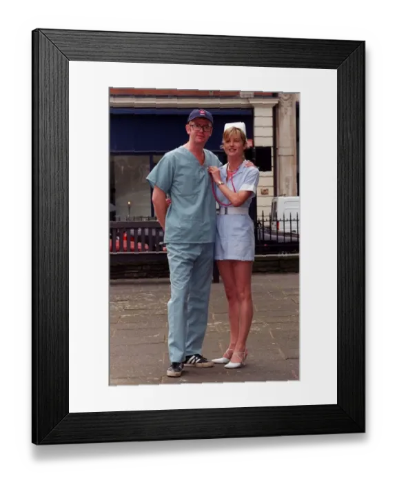 Framed Print : Chris Evans Radio  /  TV Presenter May 1998 Virgin radio boss Chris Evans with TV