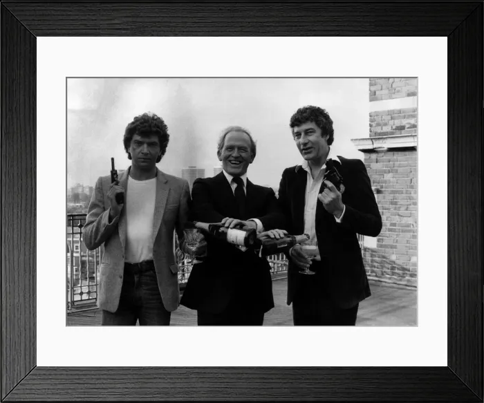 Framed Print : TV programme the professionals A©mirrorpix Framed Print : TV programme the professionals A©mirrorpix