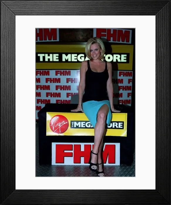 Framed Print : Jenny McCarthy Model / TV Presenter June 191998 At the Virgin megastore in London Framed Print : Jenny McCarthy Model / TV Presenter June 191998 At the Virgin megastore in London