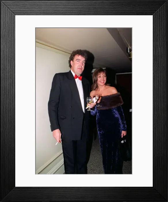 Framed Print : Jeremy Clarkson TV Presenter March 1998 At the Grosvenor Hotel attending the 1998 Framed Print : Jeremy Clarkson TV Presenter March 1998 At the Grosvenor Hotel attending the 1998