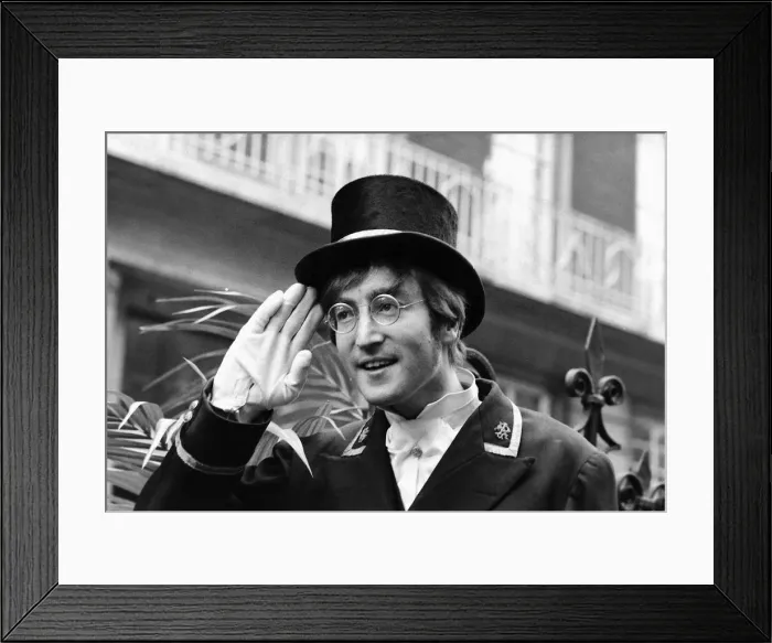 Framed Print : John Lennon playing the part of a commissionaire in the TV programme Not Only But Also Framed Print : John Lennon playing the part of a commissionaire in the TV programme Not Only But Also
