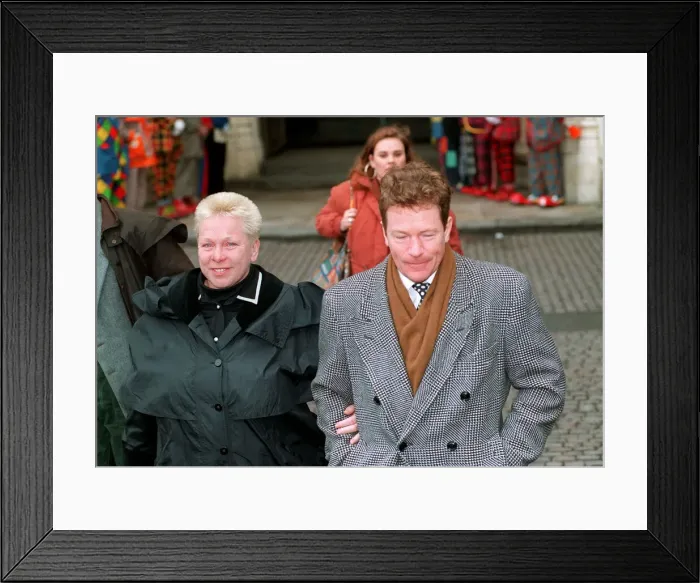 Framed Print : Jim Davidson TV Presenter and Comedian 1994 at Les Dawsons Memorial