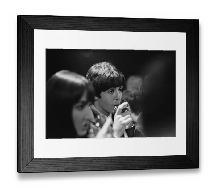 Framed Print : Paul McCartney enjoying a drink of wine as he attends the Ready Steady Go Rediffusion Framed Print : Paul McCartney enjoying a drink of wine as he attends the Ready Steady Go Rediffusion