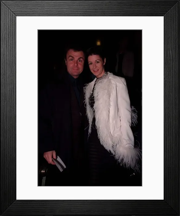 Framed Print : Paul Ross TV Presenter October 1998 Arriving at the Savoy Theatre for the London Framed Print : Paul Ross TV Presenter October 1998 Arriving at the Savoy Theatre for the London