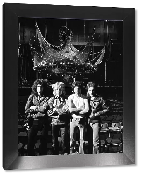 Queen Rock Group Brian May, Roger Taylor, Freddie Mercury
