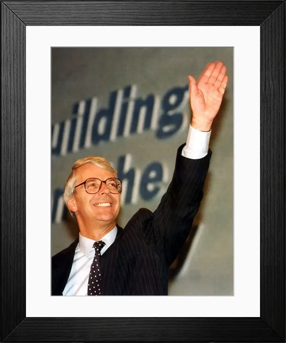 Framed Print : John Major Prime Minister at the Conservative Party Conference 1993 Framed Print : John Major Prime Minister at the Conservative Party Conference 1993