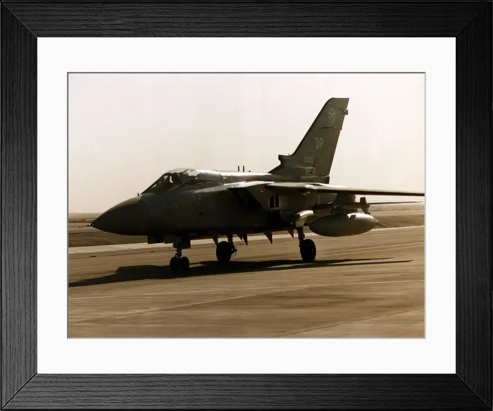 Framed Print : A RAF Panavia Tornado F3 fighter plane used in the Gulf War Framed Print : A RAF Panavia Tornado F3 fighter plane used in the Gulf War