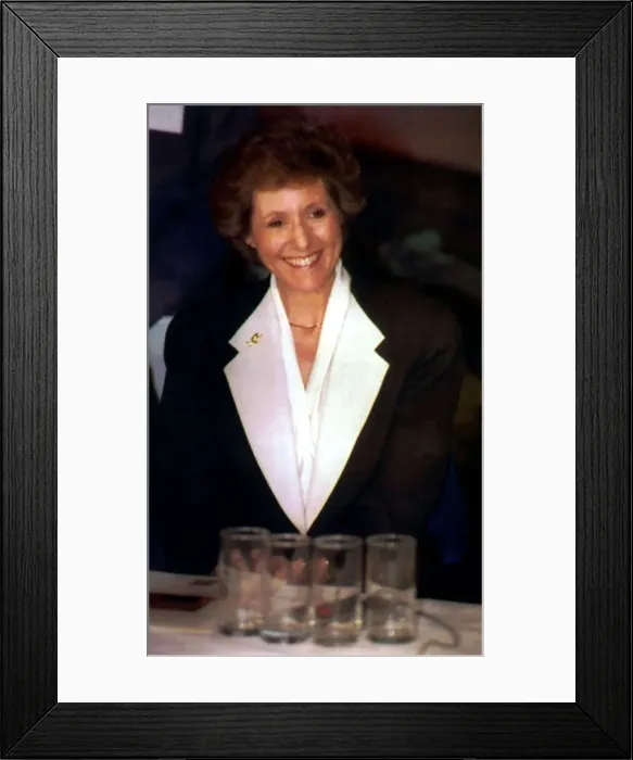 Framed Print : Norma Major wife of Prime Minister and Conservative leader John Major MP 1991 Framed Print : Norma Major wife of Prime Minister and Conservative leader John Major MP 1991