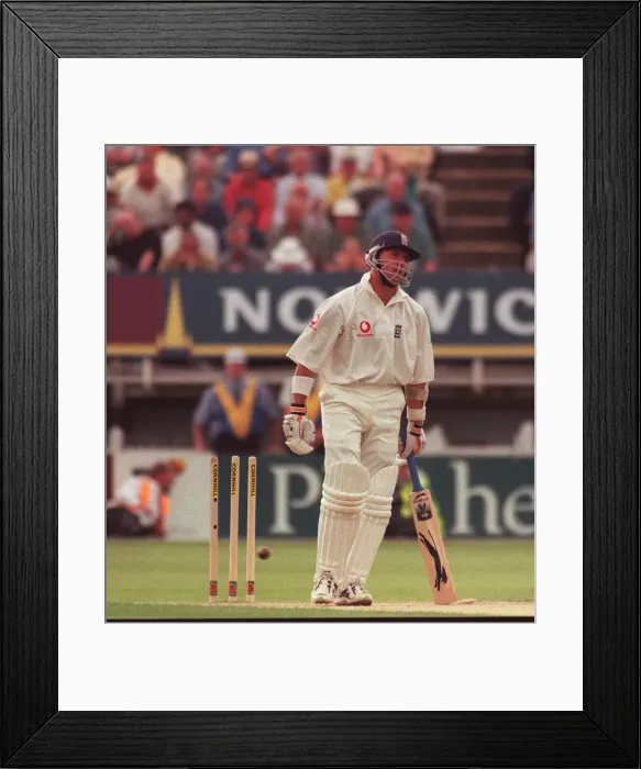 Framed Print : Alec Stewart Cricket Player Of England July 1999 Walks Back To The Pavillion For Framed Print : Alec Stewart Cricket Player Of England July 1999 Walks Back To The Pavillion For